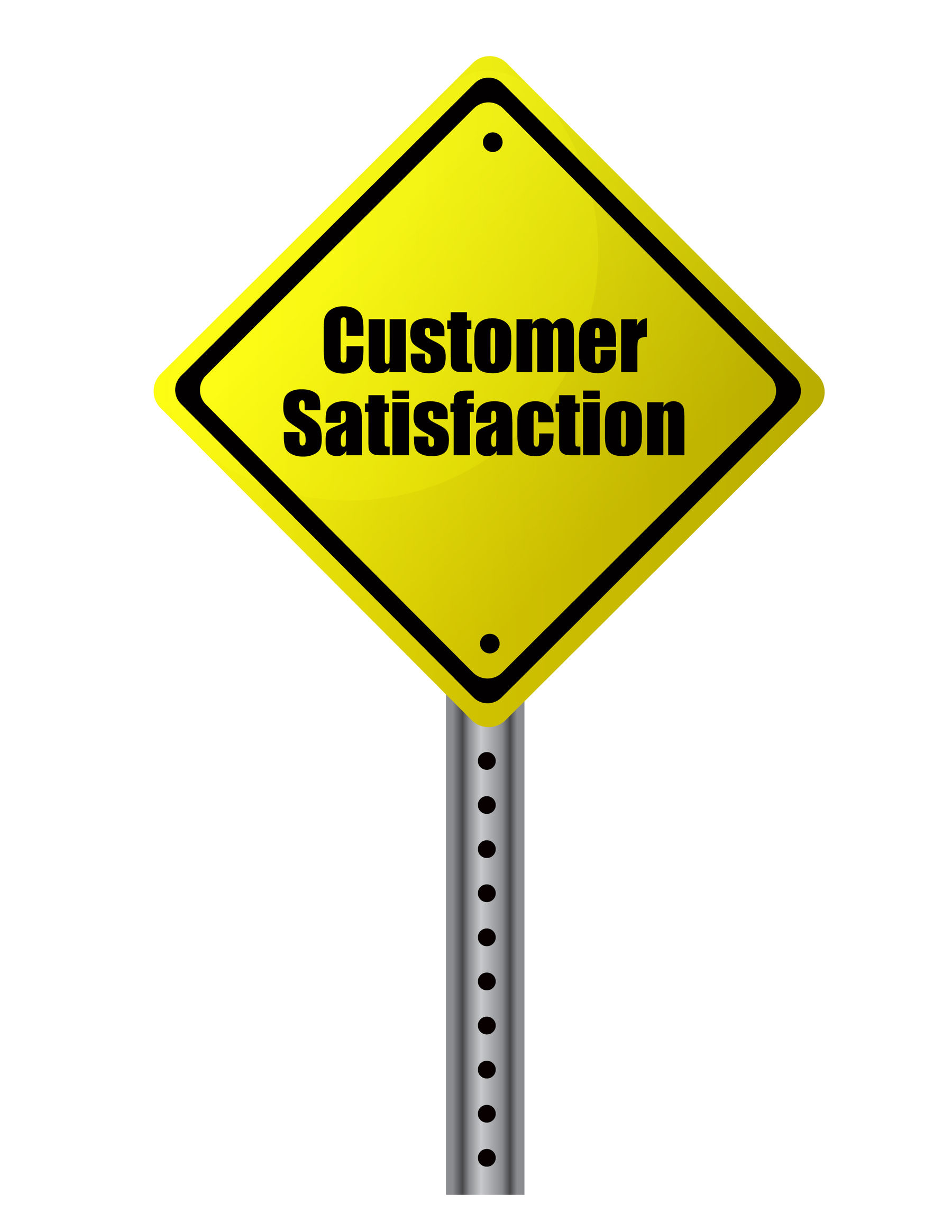 Customer Satisfaction Sign